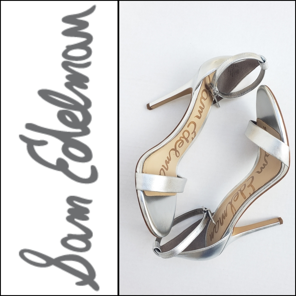Sam Edelman Metallic Nadya Heels Size 9!